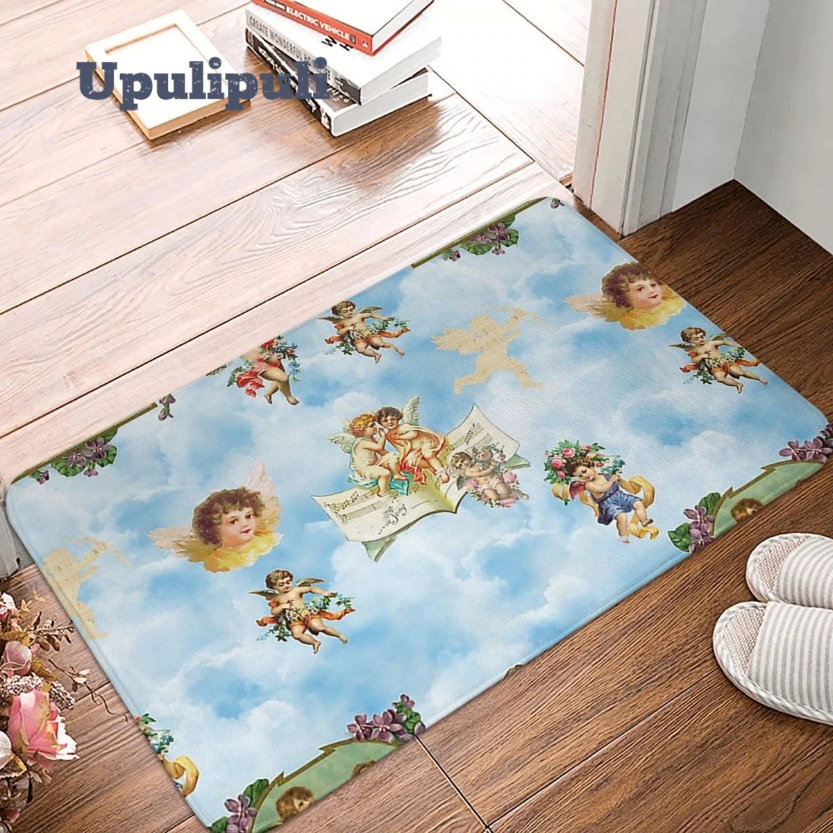 Victorian Floor Mat Victorian Door Mat Victorian Home Cherubs