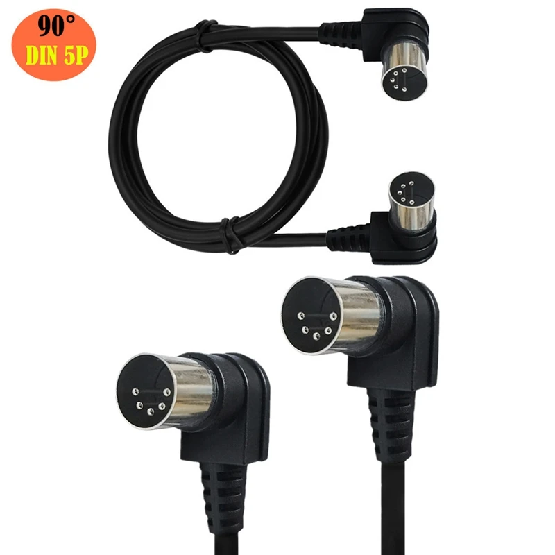 Midi 5 Pin Maschio A 5 Pin Maschio Din Plug Cavo Di Prolunga Linea Maschio Din-5Pin M/M Cavo Adattatore Cavo Dropshipping