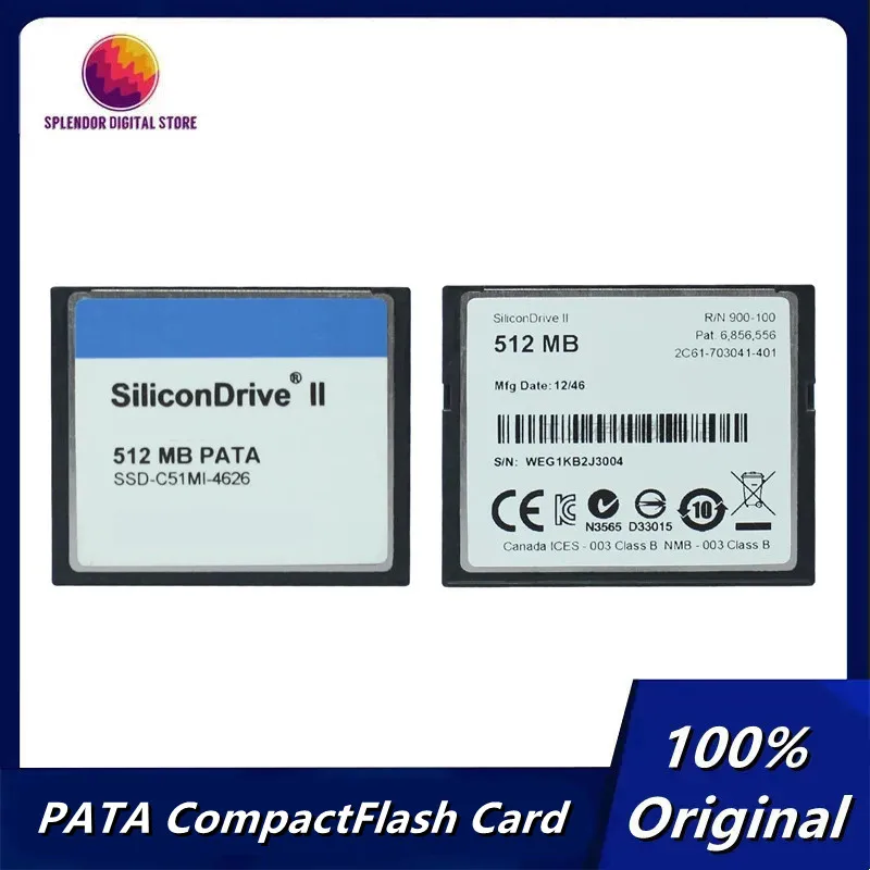 

Original CF Card 256MB 512MB 1GB 2GB 4GB 8GB 16GB PATA CompactFlash Card SiliconDrive Compact Flash Memory Card PATA SSD