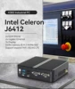 Industrial Mini PC Intel Celeron J6412 8GB DDR4 128GB M.2 NVMe SSD 2x COM RS232 2x GbE LAN 3x Display 4x USB Windows 10/11 Linux 2