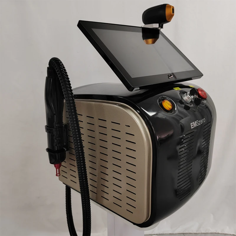 2 In1 808 3500W Diode Laser Permanent Ice Painless Alexandrite Hair Removal Switched and Picosecond Laser Tattoo Removal Machine