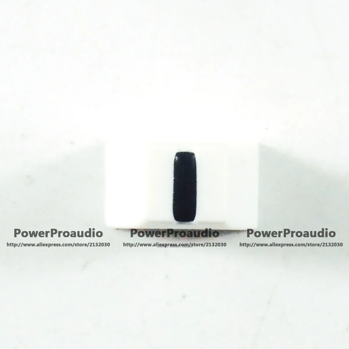 20X White Fader Knob Cap 12mmLx7mmW For Pioneer Apex Audio DBQ Mixer Equalizer