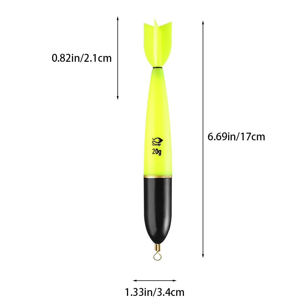 Fishing Floats Luminous Night Fishing Float Light Stick Night Fishing Light Up Bobbers for Sea Ocean Rock Fishing