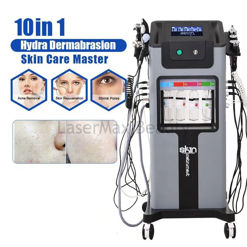 

Профессиональный 10 в 1 Hydra Aqua, удаление омертвевшей кожи, подтяжка лица, био-лифтинг, ультра-массажер