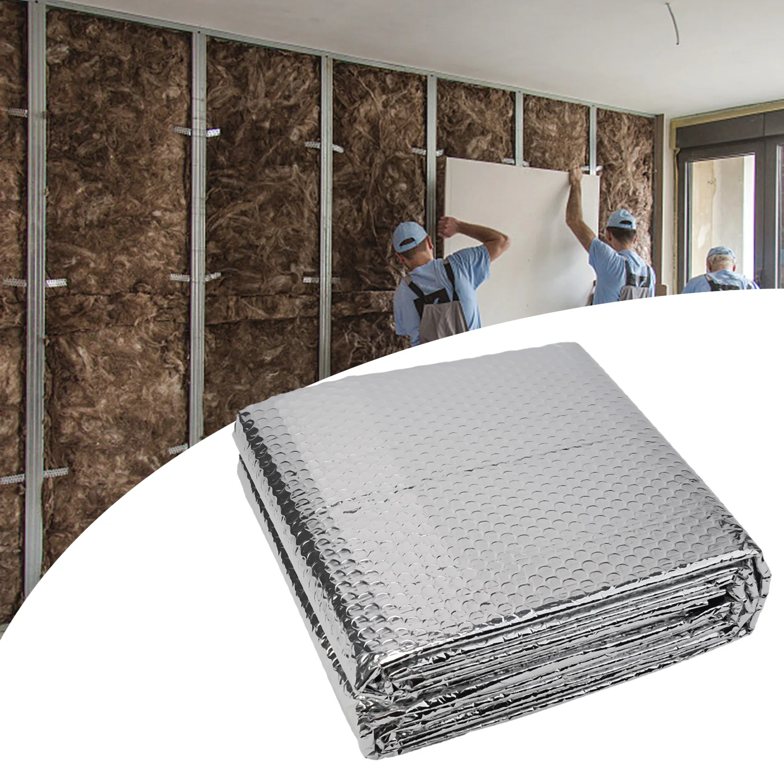 Radiator Insulation Film Reflectives Film Wall Foil Thermal Insulation Thermal Films Home Decoration 60cm 1 Roll
