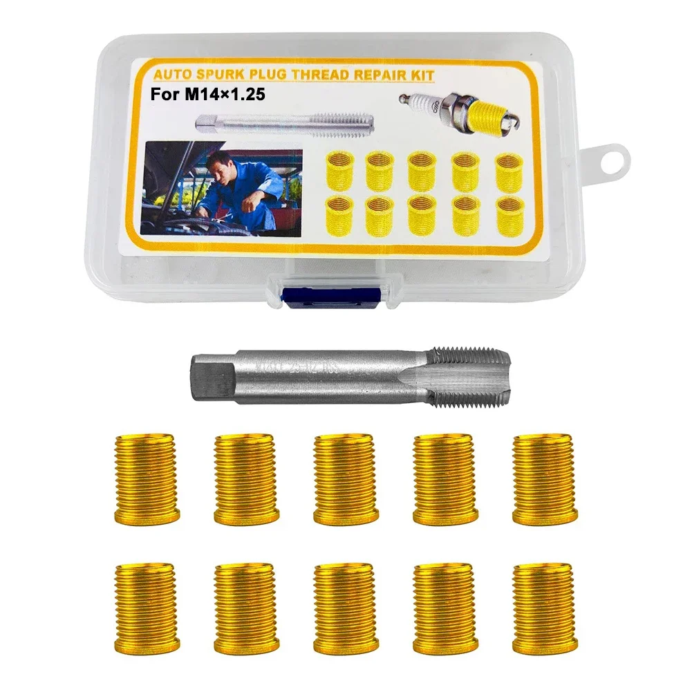 11-piece Set M12*1.25 P Lug Screw Sleeve Repair Thread Screw Thread ...