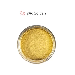 Mirror Metal Texture Pearl Powder - Glittering Metallic Pigment for Epoxy Resin and Jewelry Making (GD2)