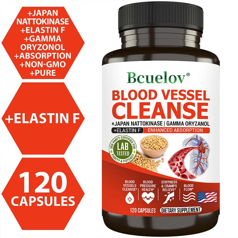 Vascular Cleanser Capsules for Cardiovascular Health
