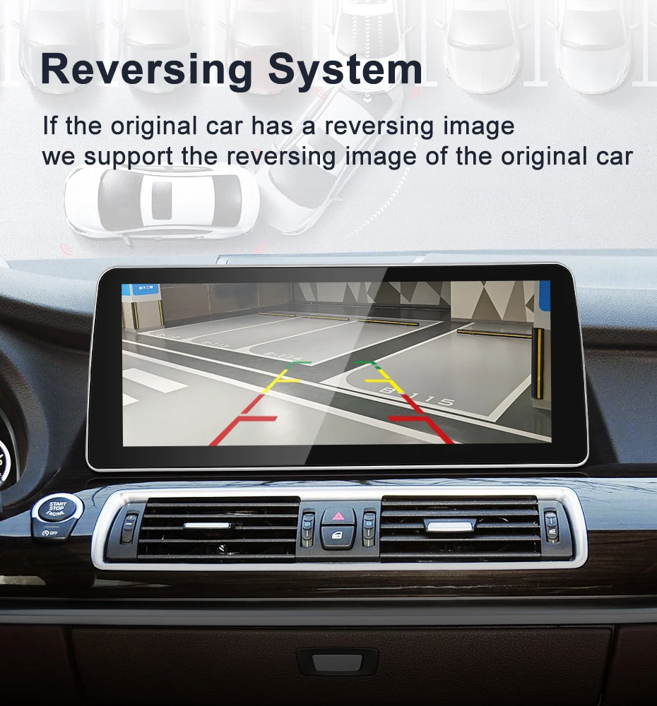 New ID6 ID7 ID8 UI 12.3inc Android14 System Wireless Carplay AUTO For BMW 5Serie