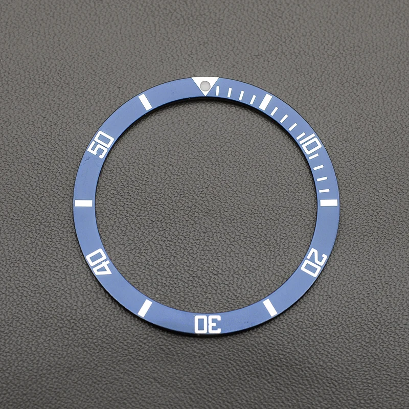 Premium 38x31.5 mm Aluminum Watch Bezel Insert with Sticker Gift