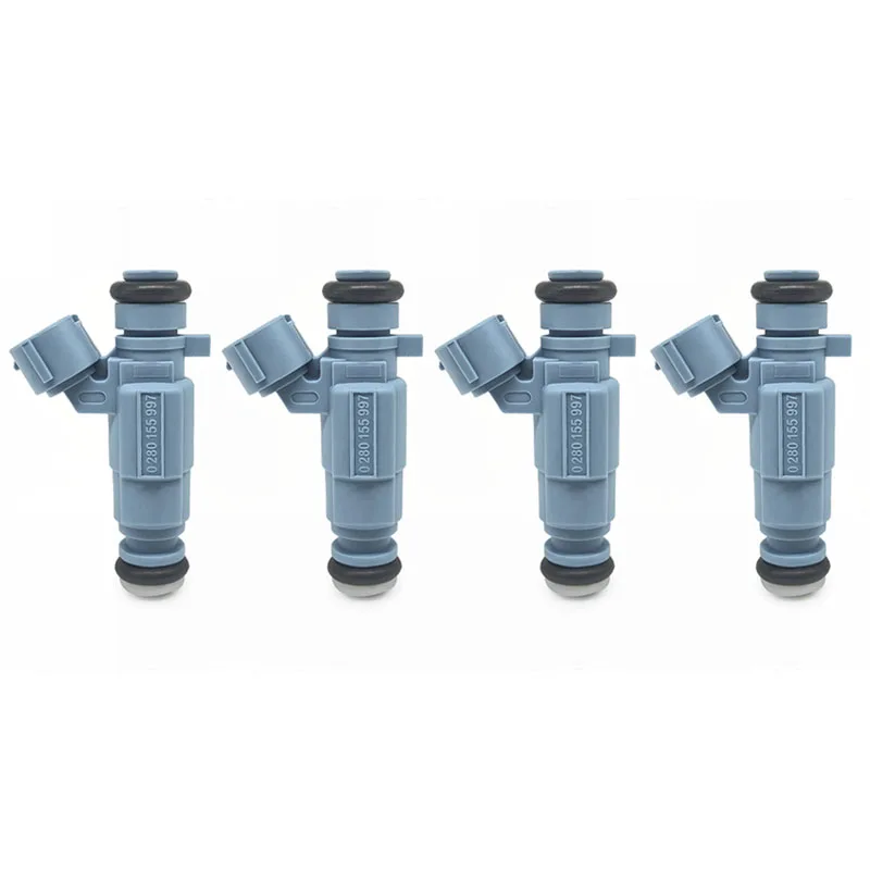 4Pcs Fuel Injector Injection for SEAT Cordoba 6L2 VOLKSWAGEN Golf 4 VW New Beetle Skoda Octavia Ouya 1U2 1U5 0280155997