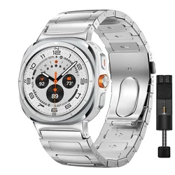 Bracelet en acier inoxydable premium pour montres connectées - Design sans espace