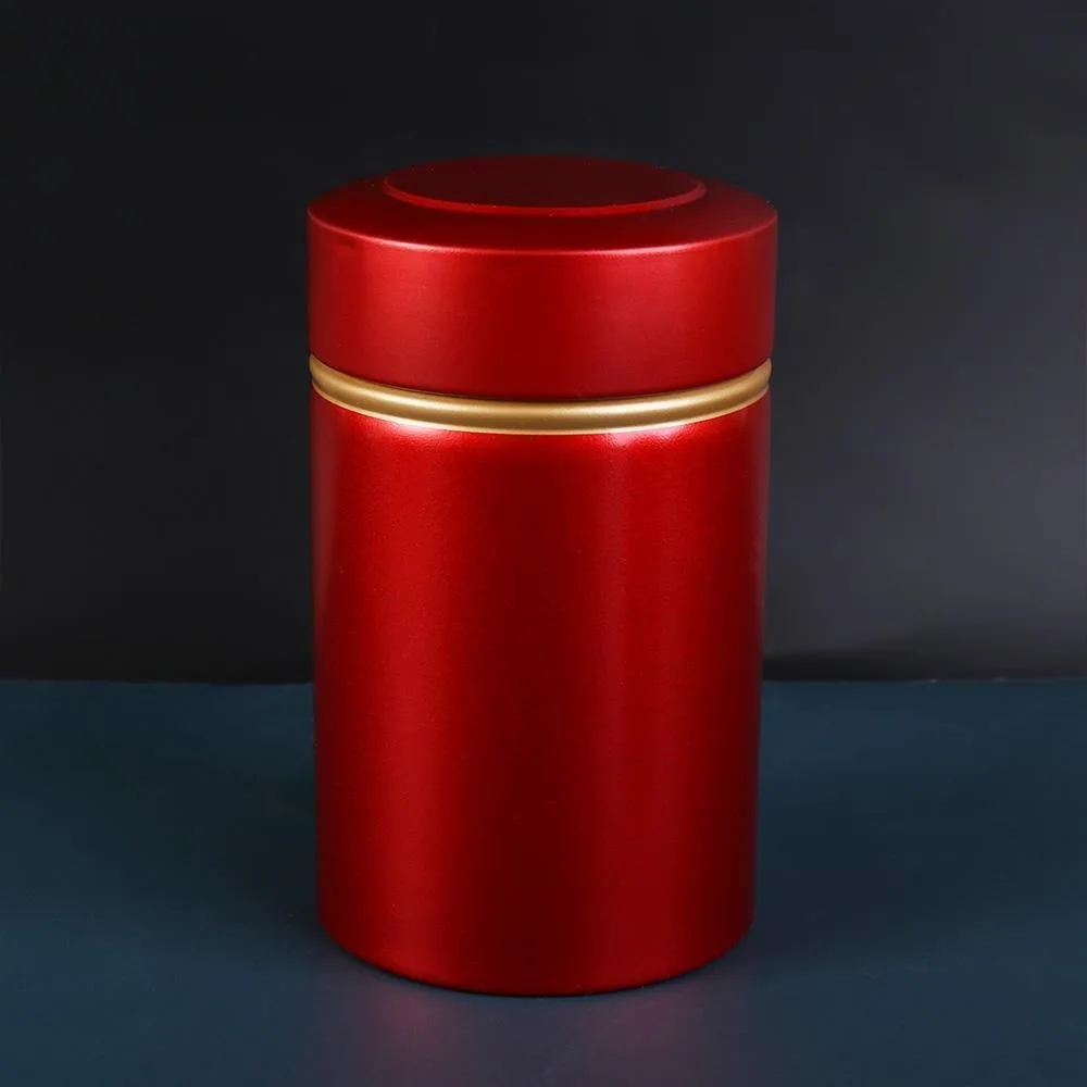 Smell Proof Tea Can New High-quality Loose Dry Tea Leaves Tin Box Durable Tea Container