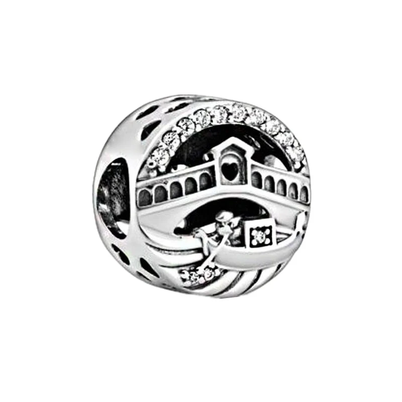 Hot Sale with Smiling Face, Cross, Love, Letters Family Forever Charm Bead Fit Original Silver 925 Necklace Bracelet DIY Jewelry 3