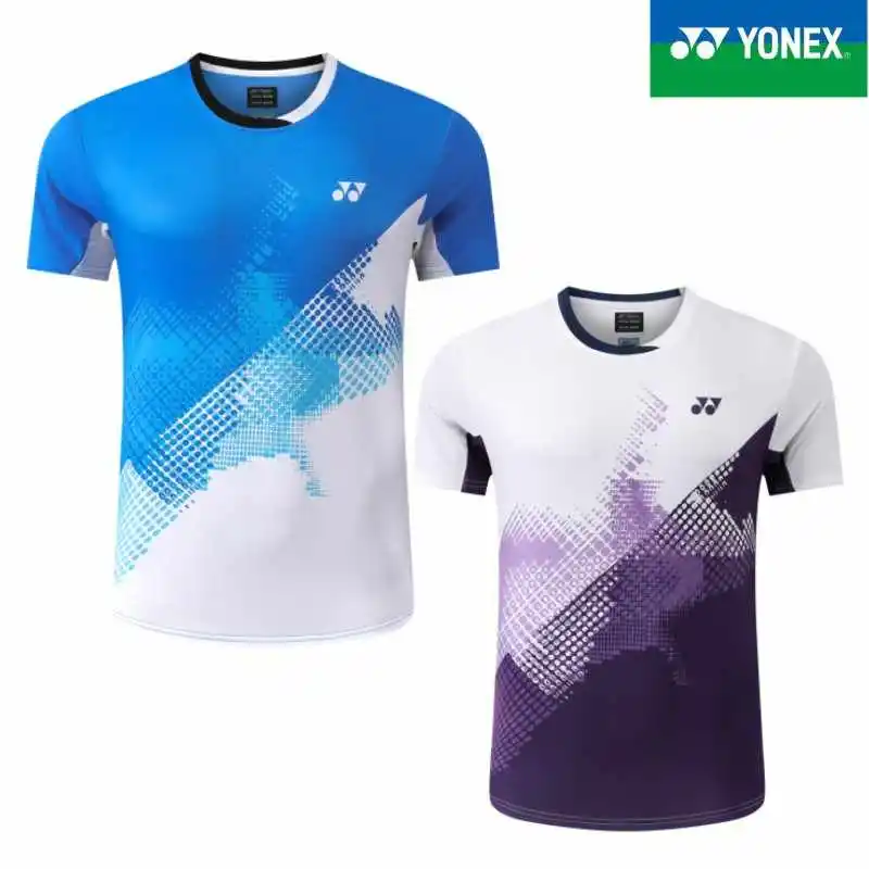 YONEX New Badminton Tennis Clothing Sports Short-sleeved T-shirt Comfortable Breathable Sweat-absorbent Quick-drying Top