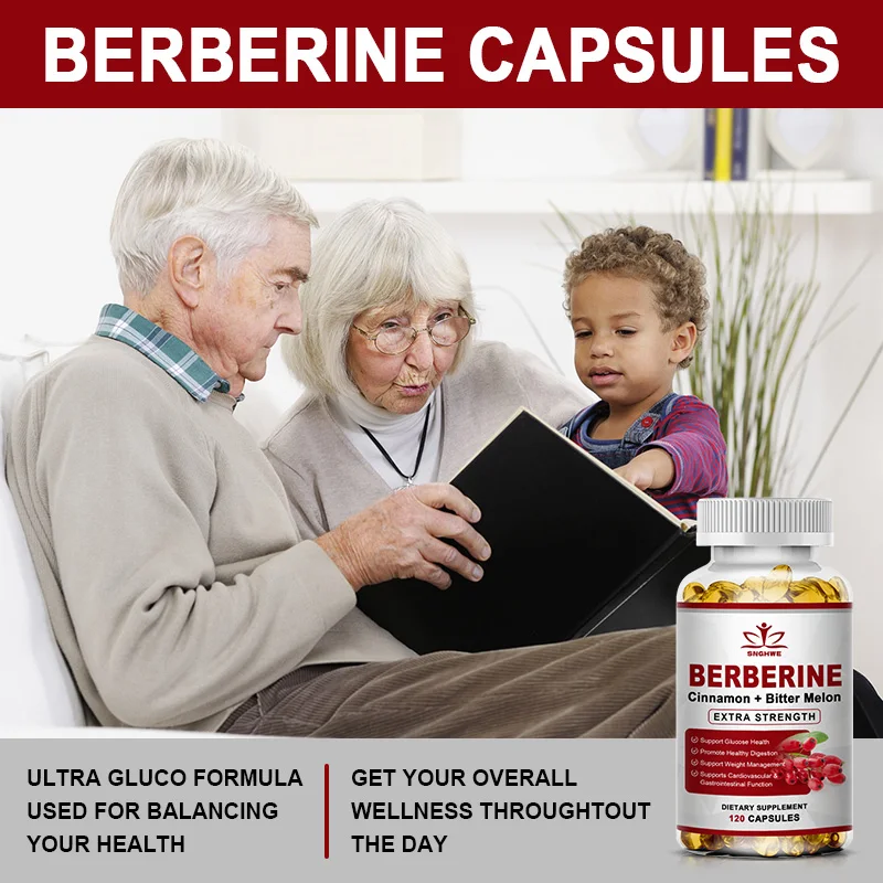 Berberine Ceylon Cinnamon Bitter Gourd Supplement Promotes Liver Function Intestinal Health