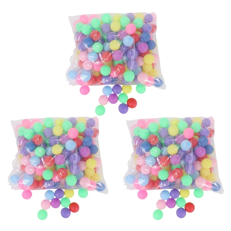 

450Pcs Colored Ping Pong Balls 40Mm Entertainment Table Tennis Balls Mixed Colors Beer Pong Balls Game