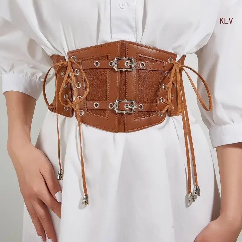 

Punk Corset Underbust Women Elegant Corset Curved Shaper Modeling Strap Slimming Waist Belt Solid Color Corset Bustiers