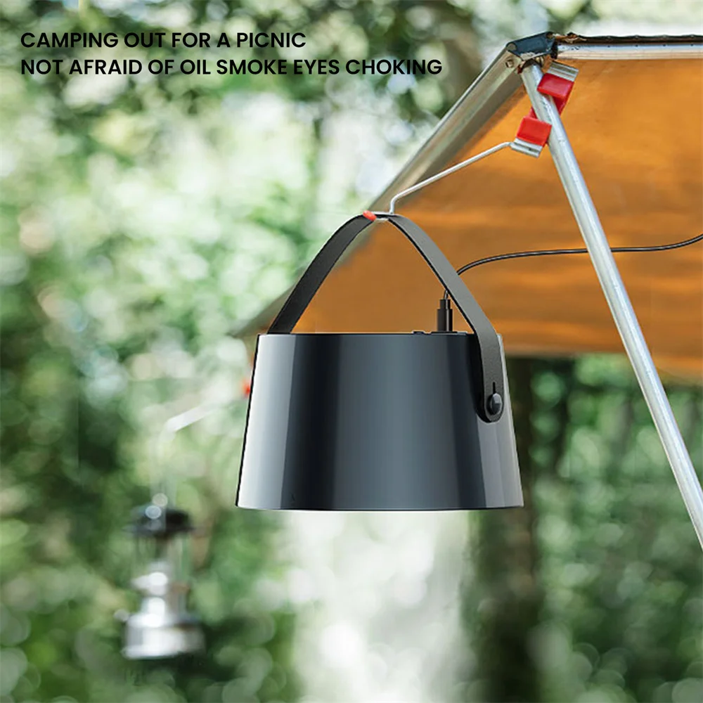 New USB Desktop Range Hoods Portable Exhaust Fan Small Kitchen Portable Hood Extractor Barbecue Large Suction Cooker Hood