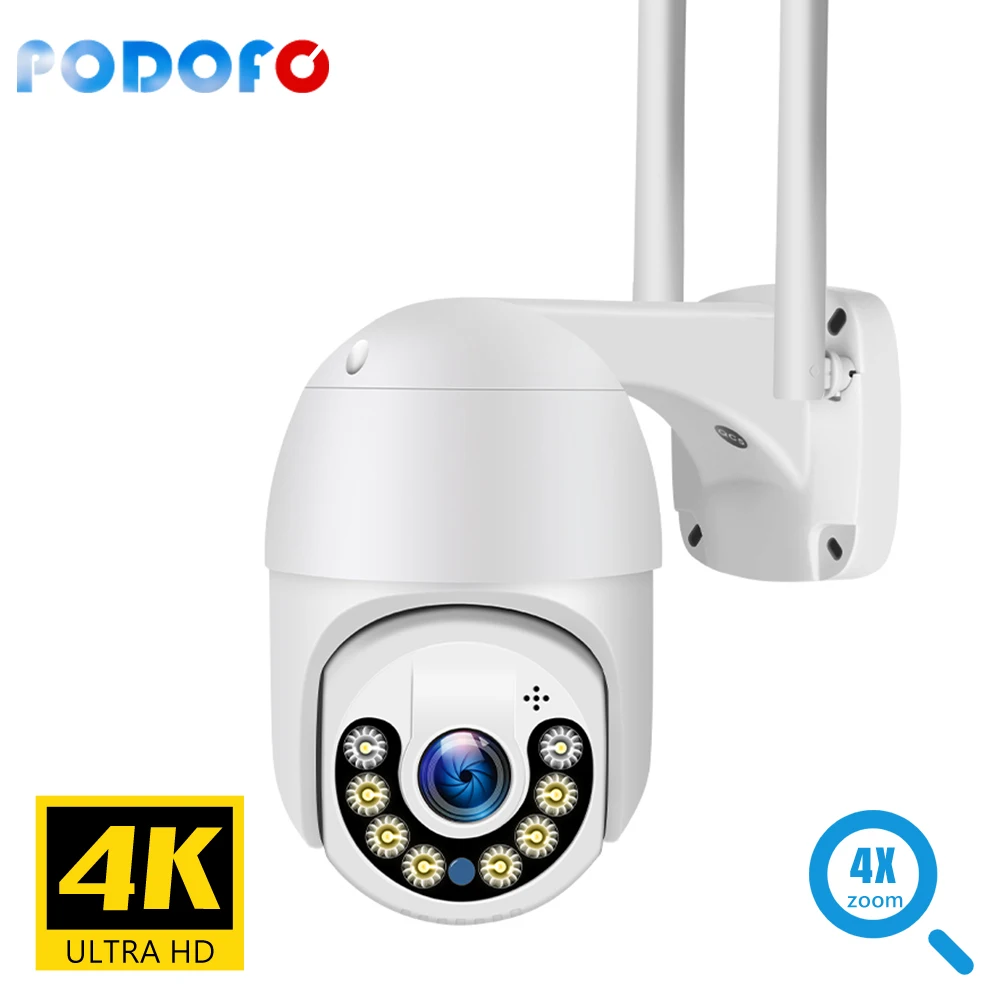 Outdoor Security Protection Wifi Camera1080P PIR Human Detection Wireless Surveillance IP Cameras With Tracking P2P Video