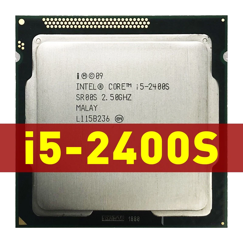 Четырехъядерный процессор Intel Core i5-2400S i5 2400S 2 5 ГГц 6M 65 Вт LGA 1155 | Компьютеры и офис
