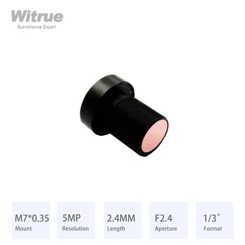 HD 5MP CCTV 렌즈 M7 X 0.35 마운트, 650nm IR 필터 F2.4 1/3 