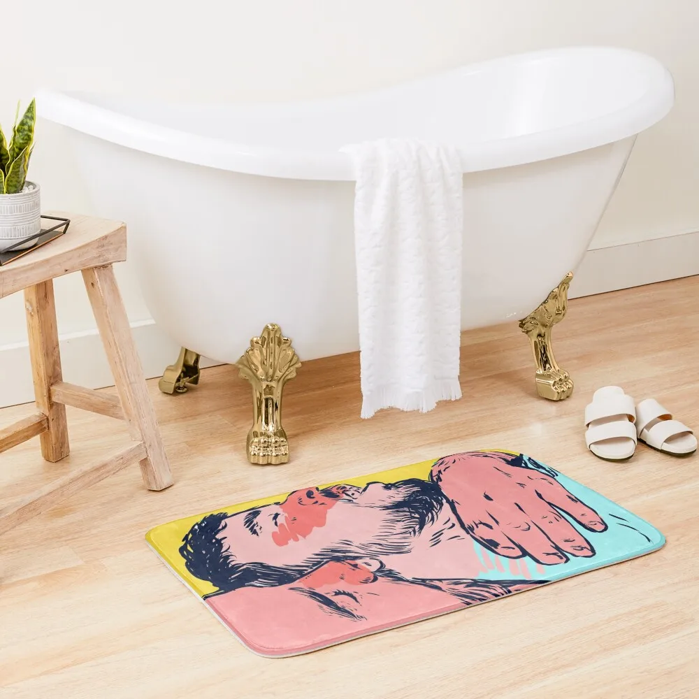 

Hold me tight Bath Mat Hallway Carpet DoorFor Entrance Door Bathroom Interior Bathroom Shower Mat