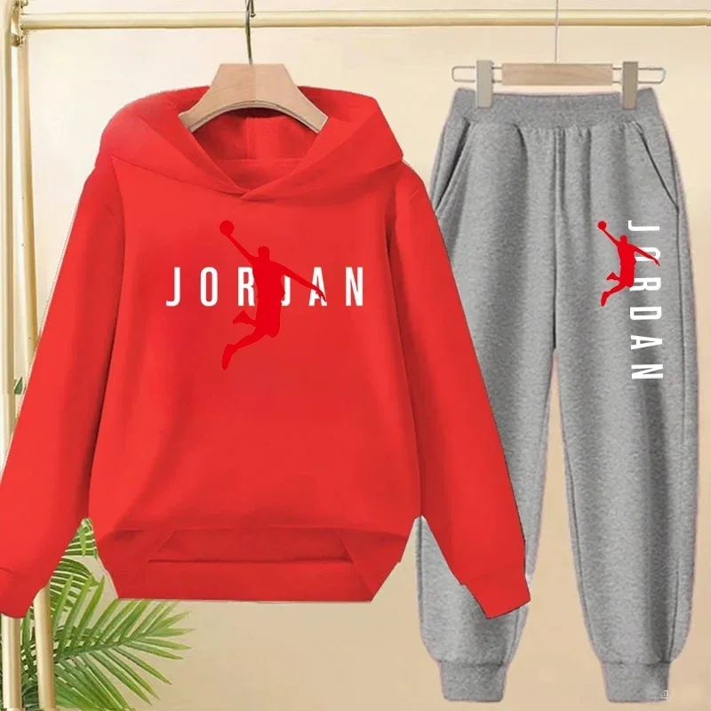 2-13 Years Boys 2pcs Autumn Spring Hoodie+Pants TracksuitsGirls Casual Streetwears Kids Cute brand Children Clothes Sets 3