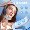 Vibration Chin-Up V Face Massager for Face EMS Facial Lifter Beauty Device Double Chin Remover V-Line Up Facelift Shaper Belt 1