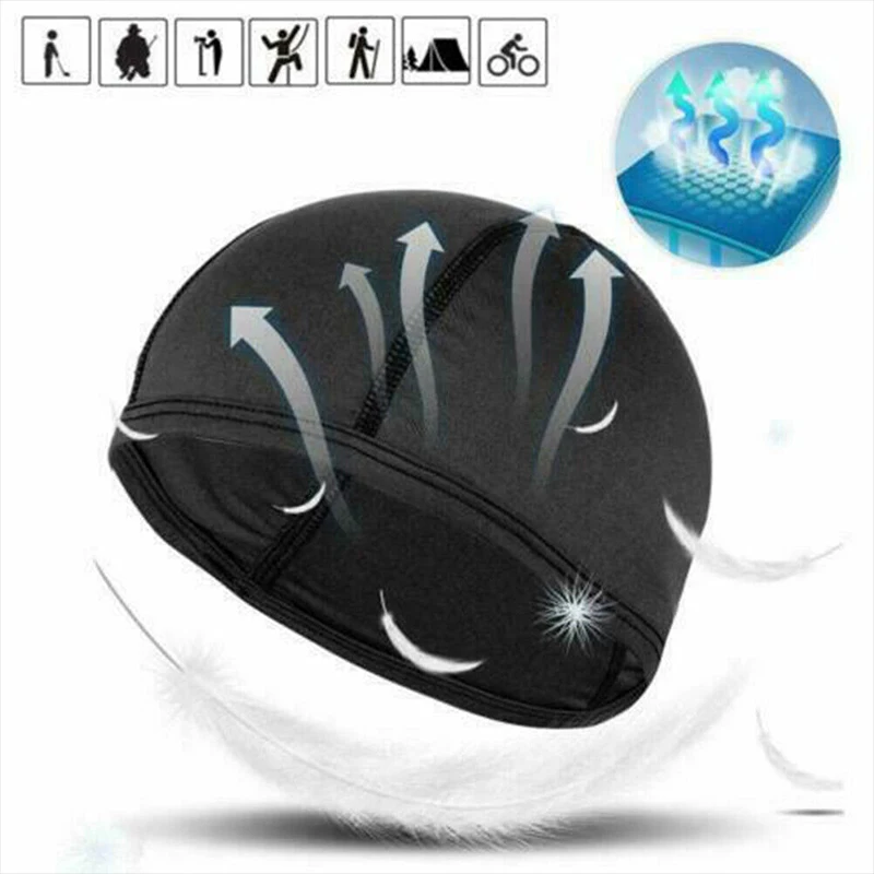 Sweat Wicking Cooling flag Dome Skull Cap Helmet Liner Sport Beanie durag  Hat