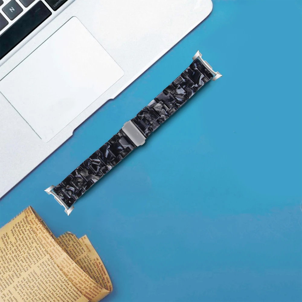 Seamless Resin Strap Bracelet for Smartwatch Wristbands