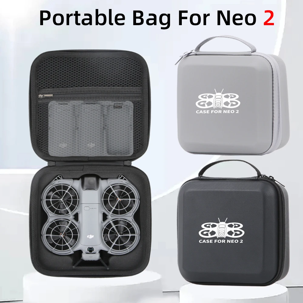 Mallette de transport rigide pour DJI Neo 2 - Sac étanche antichoc