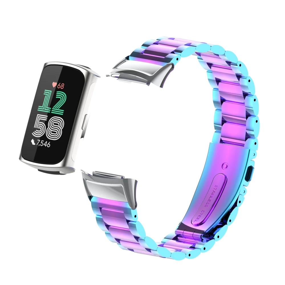 Premium Stainless Steel Adjustable Wristband - Elegant Metal Strap Bracelet Accessories