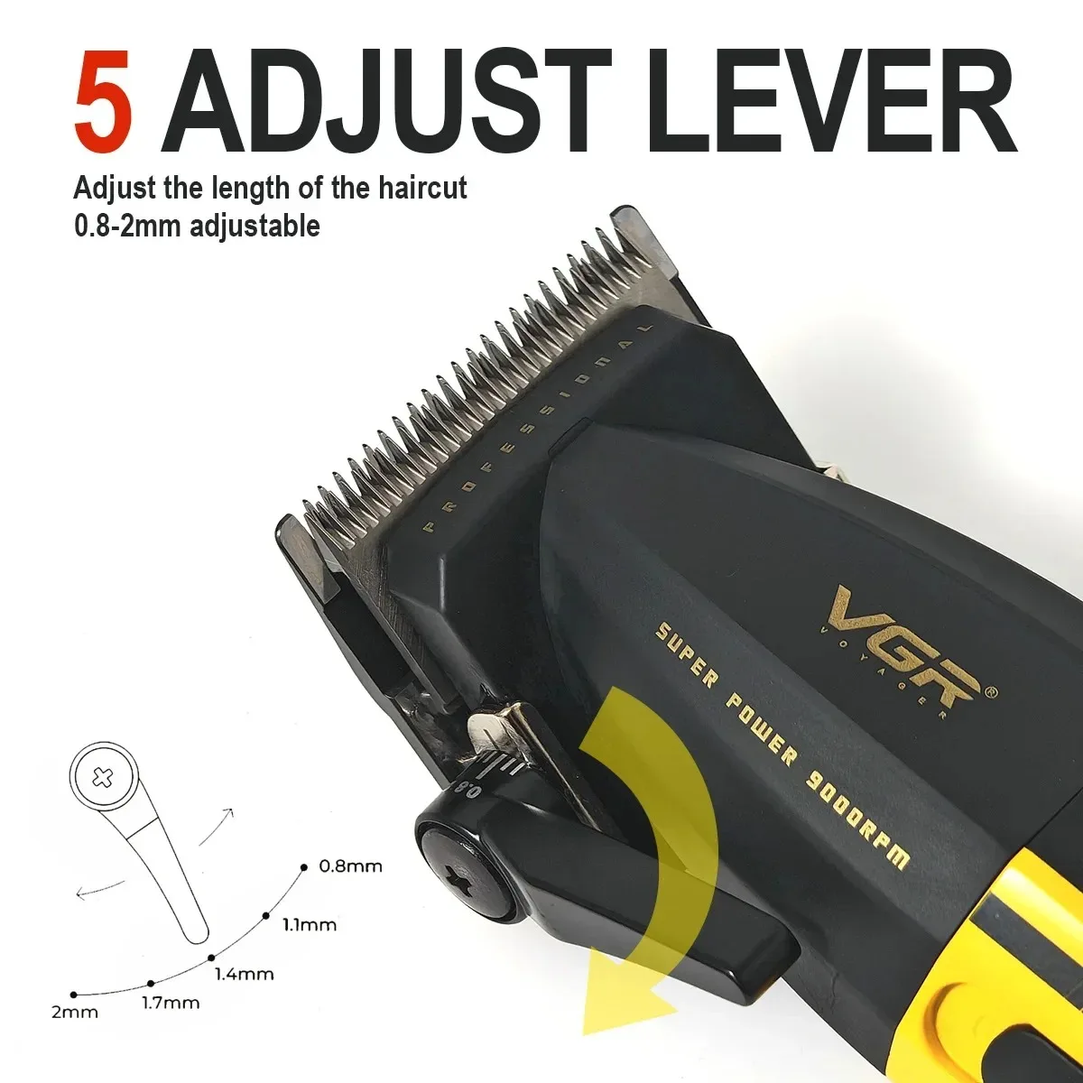VGR ماكينة قص الشعر ماكينة قص الشعر الاحترافية ماك...