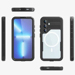 Shellbox 360° Full Protection IP68 Waterproof Phone Case for GalaxyS23Ultra(6.8