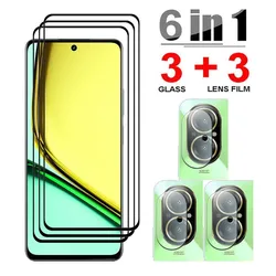 Tempered Glass For Realme C67 4G Screen Protector Front Film Anti-Scratch For Realme C67 Soft Camera film