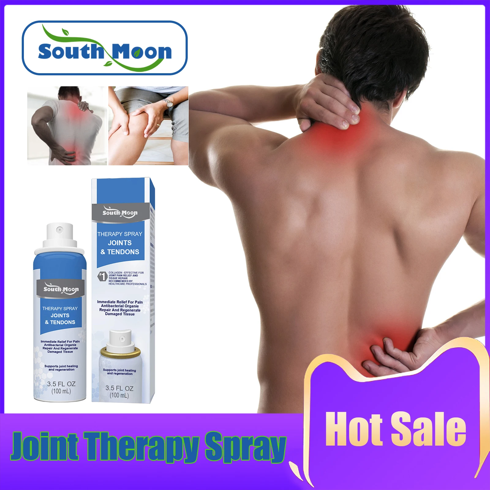 

Lumbar Spine Pain Spray Soft Tissue Damage Muscle Low Back Ankle Elbow Painkiller Periostitis Knees Arthritis Treatment Liquid