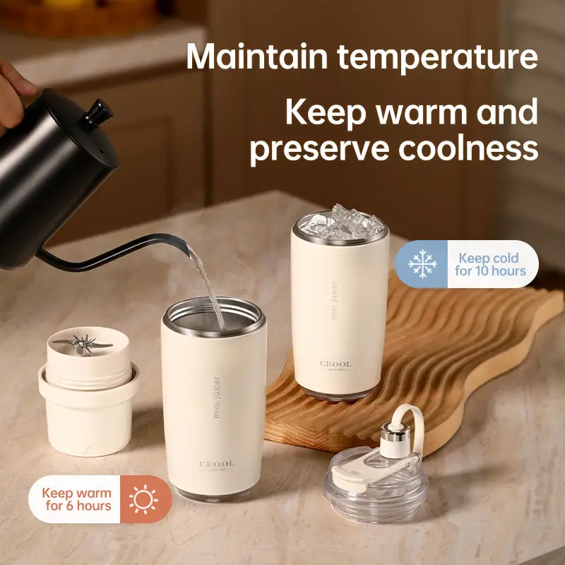 New 350ML Portable Juicer Bottle Ice Mixer 2600mAh USB Charge Battery 26 Blade Mini Fast Fresh Blender Food Fruit Juicer Machine 2