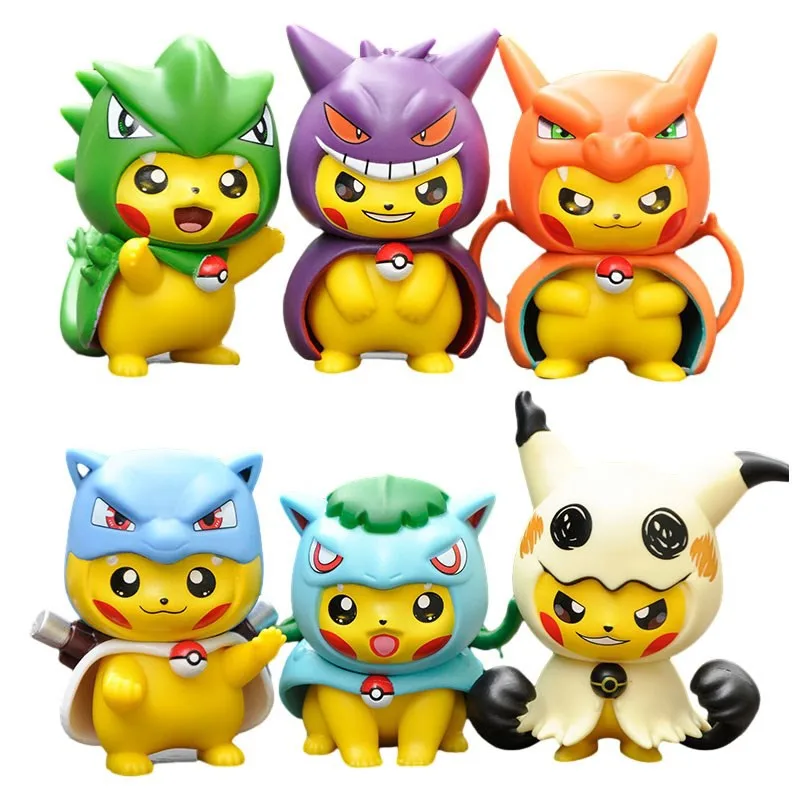 Pikachu Disguise Figures Set - Image 2