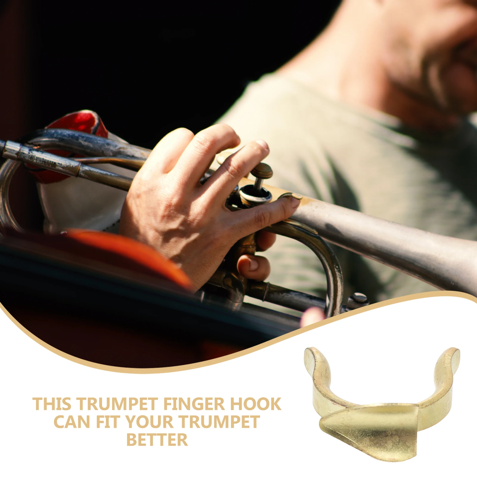 Small Finger Hook Premium Trumpet Exquisite Supply Musical Instrument Accessories B Flat Trumpet Finger Hook