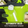40V 16" BL Chainsaw, 4.0Ah Battery and Charger Included 6