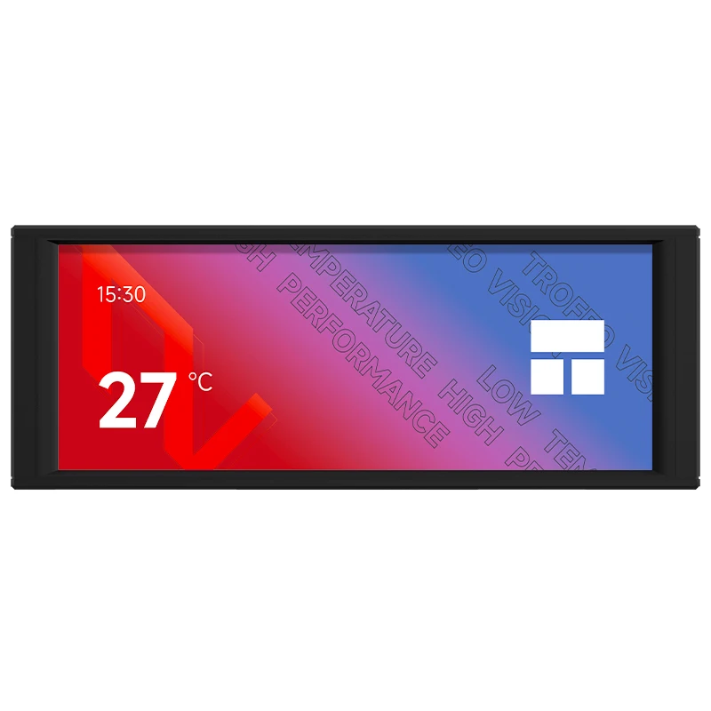 Thermalright TROFEO VISION LCD IPS écran LCD Couleur, 6.86 Pouces/résolution Magnétique/1280*480/écran D'affichage De Port USB Type-c