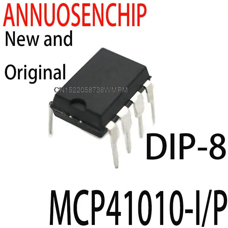 

Free shipping 10PCS New and Original DIP-8 MCP41010 Digital Potentiometer NEW MCP41010-I/P
