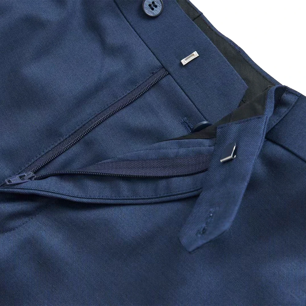 2025 Pants Men High Quality Elastic Waistband Blue Grey Formal Pants Men Suit Pants Men Dress Pants Men Mens Trousers For Men