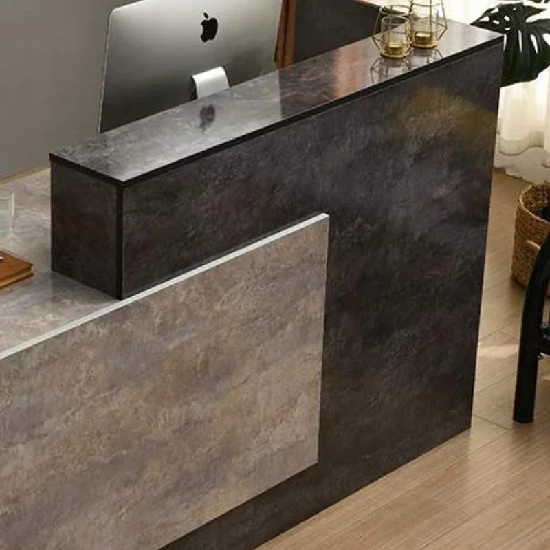 Modern Shop Reception Desks Cashier Counter Offices Aesthetic Reception Desks Cash Store Recepcion Salon De Belleza Furniture