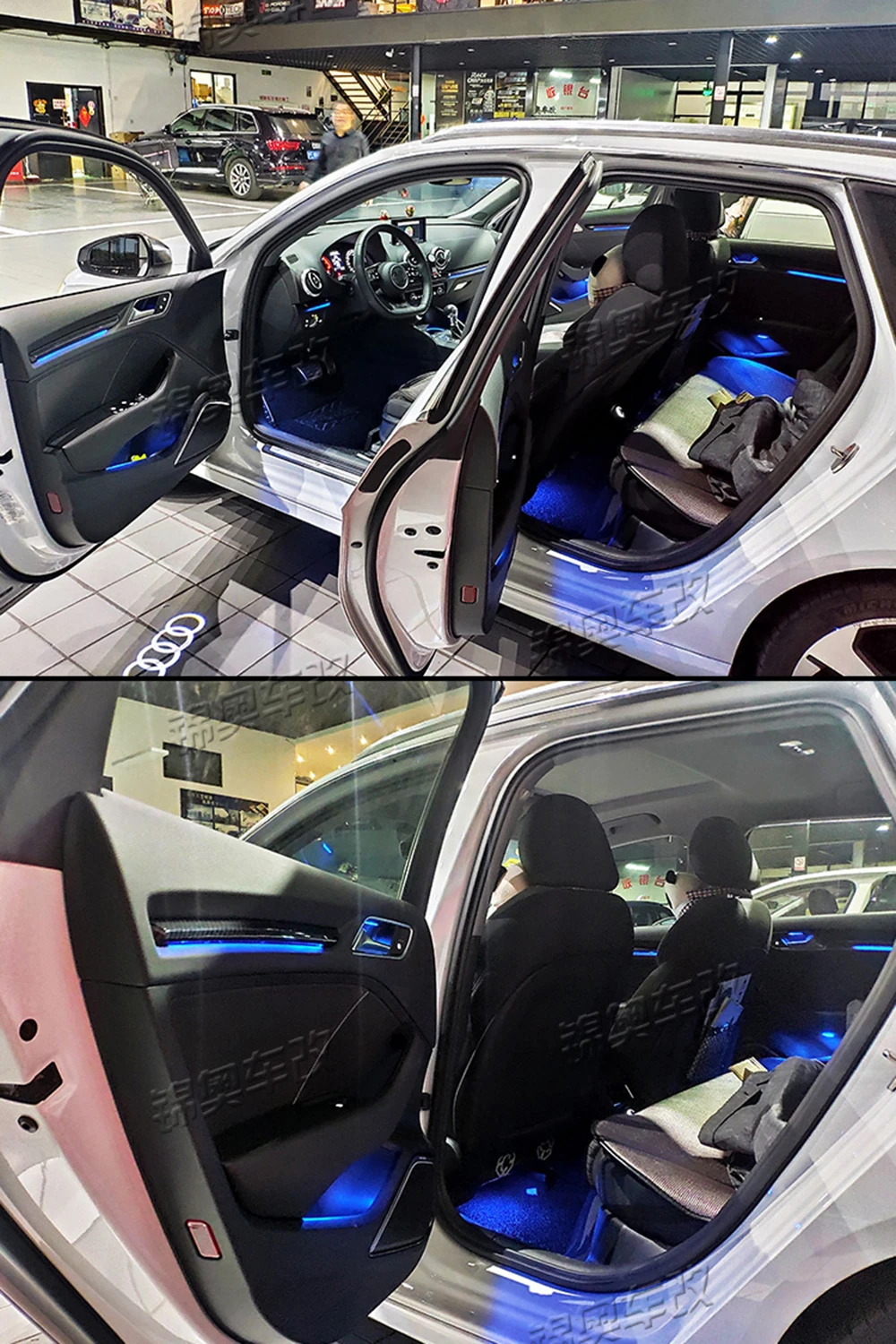 Ambient light 21/32 Color For Audi 1321 A3 S3 RS3 Turbine Luminous Air