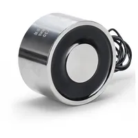 1pcs ถ้วยดูดชนิดแม่เหล็กไฟฟ้ากลมดูด 0.3 ~ 120KG แม่เหล็กไฟฟ้าขนาดเล็กกำลังสูง 12 / 24V DC 3