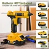 Cordless Electric Handheld Hot Glue Gun Repair DIY Tool Hot Melt Welding Hot Air Gun Anti-scald Nozzle with 10 Sticks for Dewalt 5