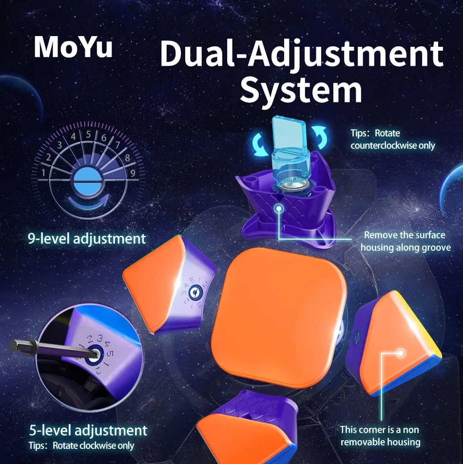 MoYu WeiLong Skewb MagLev