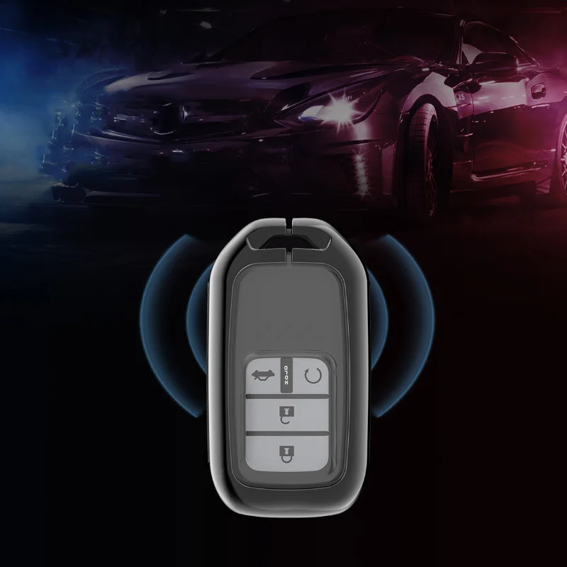 Custodia-per-chiave-auto-in-lega-di-zinco-TPU-per-Honda-FIT-XRV-VEZEL-CITY-JAZZ.jpg Cover chiate/telecomando per Honda FIT XRV VEZEL CITY JAZZ CIVIC HRV Civic Crider CRV Protector Shell - Custodia per chiave auto in lega di zinco TPU per Honda FIT XRV VEZEL CITY JAZZ